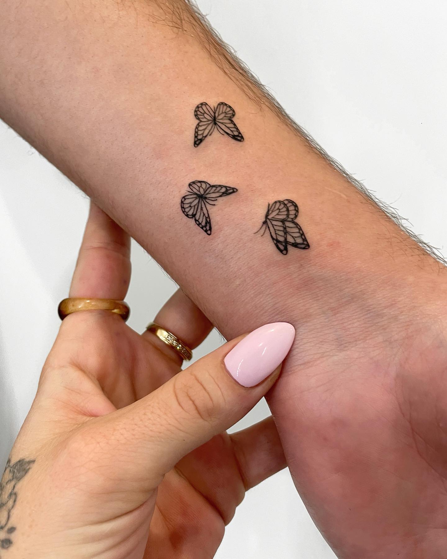 Water Transfer Tattoo Minimalist Small Sun Moon Tattoos Body Art Waterproof  Temporary Fake Tatto For Adults Couples Kid 10.5*6cm